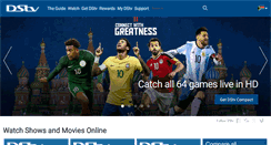 Desktop Screenshot of dstv.com