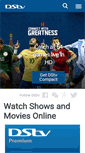 Mobile Screenshot of dstv.com